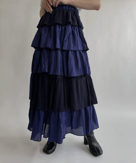 【RE;CIRCLE】 RE Indian Cotton Skirt / 220503-005