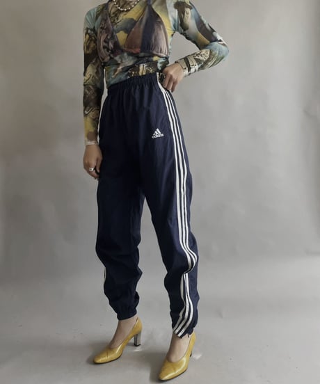 【USED】 adidas Nylon Line Pants / 230422-028