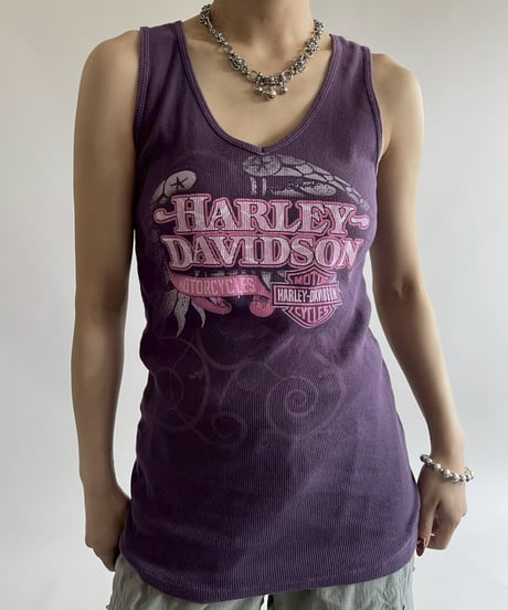 【USED】 Made in USA HARLEY-DAVIDSON Tank Top / 250524-014