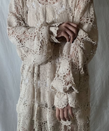 【RE;CIRCLE】RE Crocket L/S Dress③/210526-058