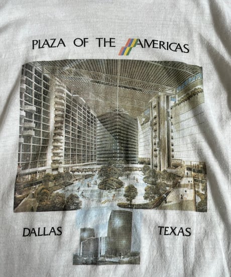 【USED】 Made in USA 80's Health Knit Ringer T-Shirt  /240629-029