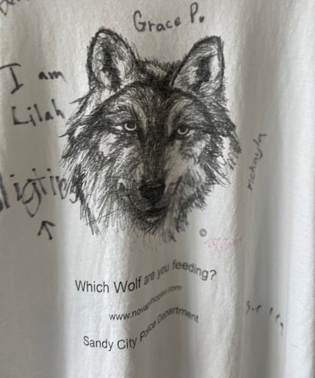 【USED】   S/S Wolf T-Shirt / 230729-011