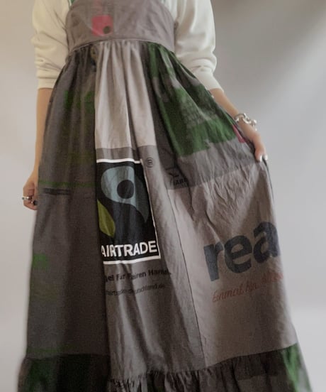 【RE;CIRCLE】RE Eco-Friendly Bag Camisole Long One-piece Gray / 2300828-017