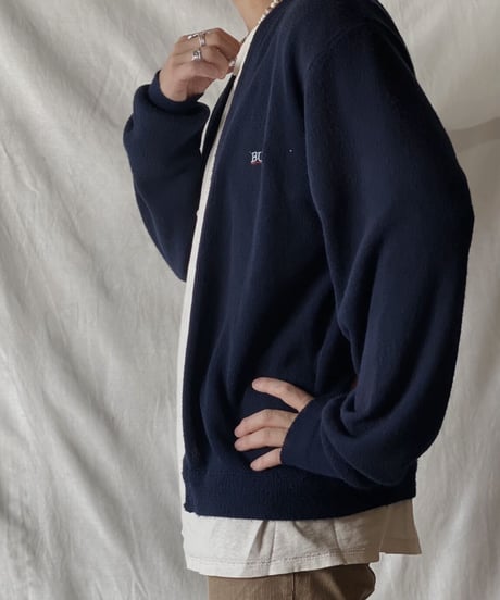 【USED】  Acrylic Knit Cardigan③/210304-004
