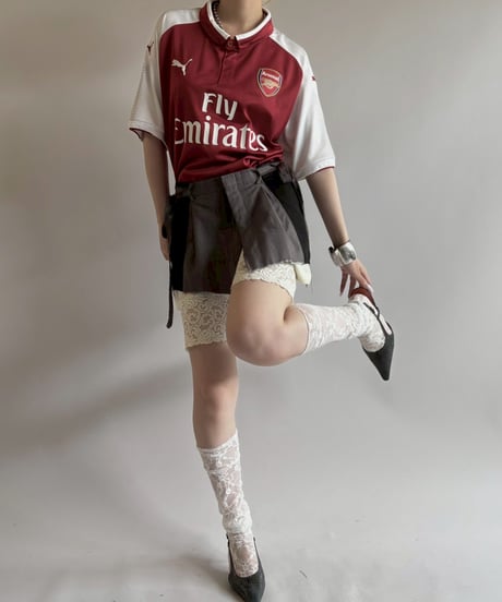 【USED】17~18's Puma Arsenal Soccer Shirt / 250712-020