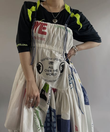 【RE;CIRCLE】RE Eco-Friendly Bag Code Camisole Middle One-piece / 240418-016