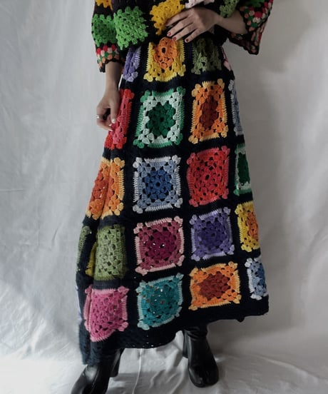 【RE;CIRCLE】 RE Granny Long Skirt④/211110-011
