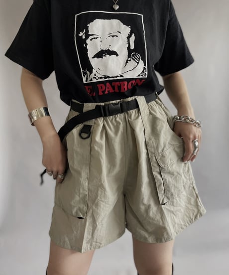 【USED】  BILL BLASS Nylon Shorts Pants /230617-004