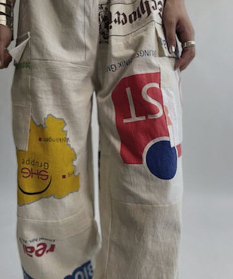 【RE;CIRCLE】 RE Eco-Friendly Bag Pants / 220707-007