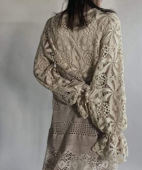 【RE;CIRCLE】 RE Crochet Lace One-piece / 220623-001
