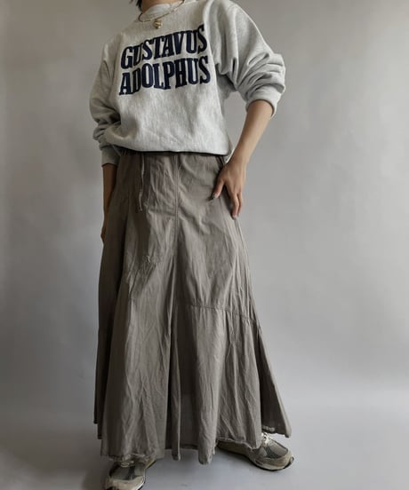 【USED】 Cotton Long Skirt / 220903-029