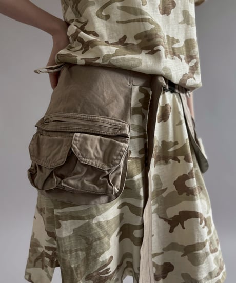 【RE;CIRCLE】  RE Fishing Vest Belt Bag / 260601-006