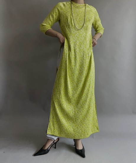 【USED】 Flower Pattern One-piece / 230408-014