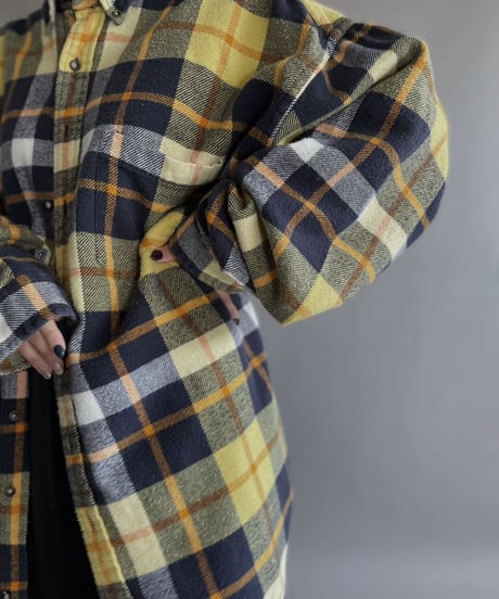 【USED】  Checked Flannel Shirt / 221119-003