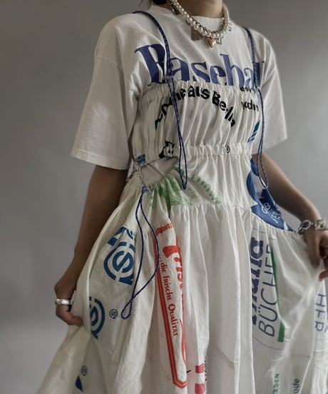 【RE;CIRCLE】RE Eco-Friendly Bag Code Camisole Middle One-piece / 240516-036