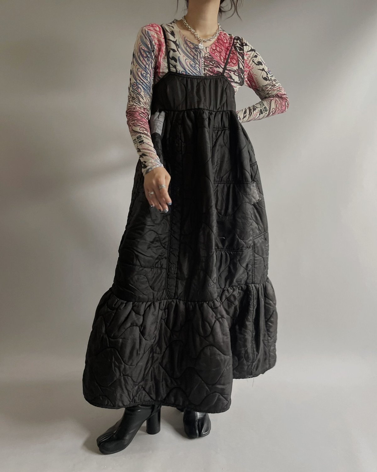 RE;CIRCLE】 RE Liner Camisole One-piece Long Dy 