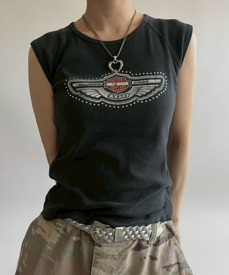 【USED】 Harley-Davidson Tank Top   /250426-001