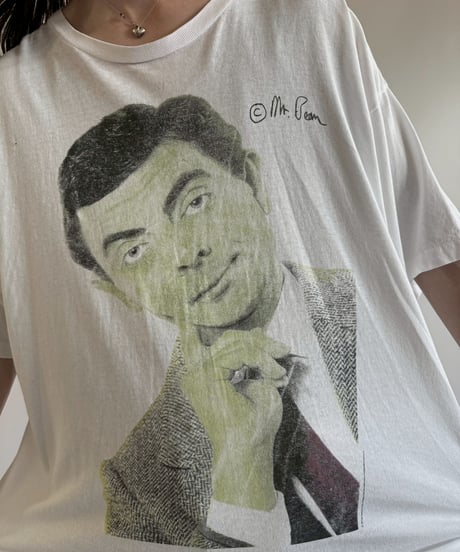 【USED】 Made in USA 80~90's Mr. Bean T-Shirt /250621-031