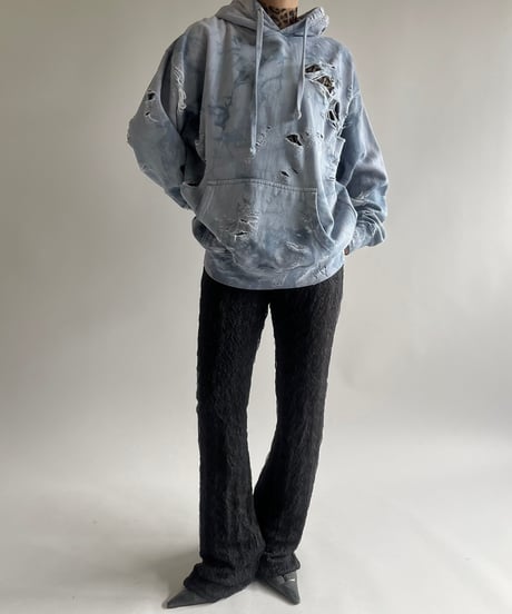 【USED】 Over Dyed Damage Parker /250301-004