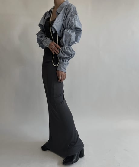 【RE;CIRCLE】 RE Puff Sleeved Shirt / 220630-006
