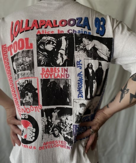 【USED】 S/S T-shirt LOLLA PALOOZA '93/210617-052
