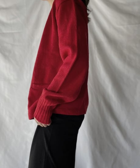 【USED】   Wool Knit Cardigan  /211020-046