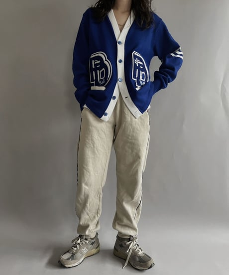 【USED】  Lettered Cardigan / 221105-012