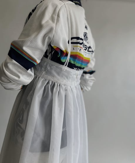 【RE;CIRCLE】 RE Sheer White Camisole One-piece / 220721-003