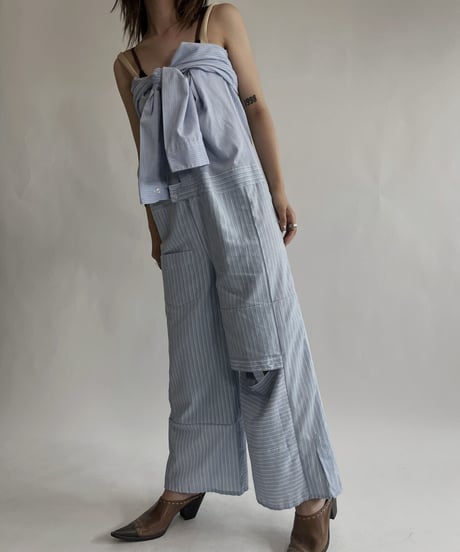 【RE;CIRCLE】 RE Shirt Jumpsuits / 220630-015