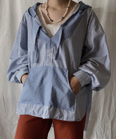 【RE;CIRCLE】 RE Ｍexican Parker Shirt②/210414-023