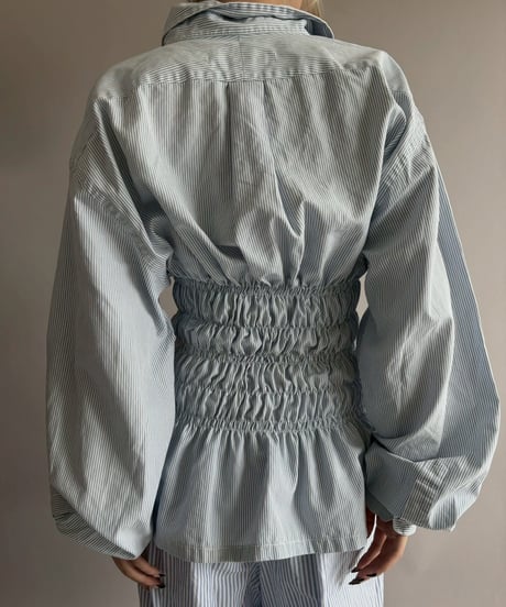 【RE;CIRCLE】 RE Shirring Shirt / 260409-012