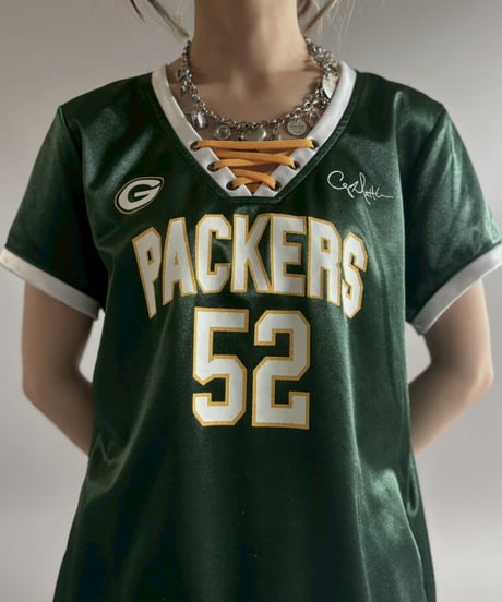 【USED】 GREEN BAY PACKERS Jersey Top / 260516-007