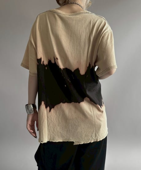 【USED】 HARLEY-DAVIDSON Tie-Dye Damage Tee / 260418-027