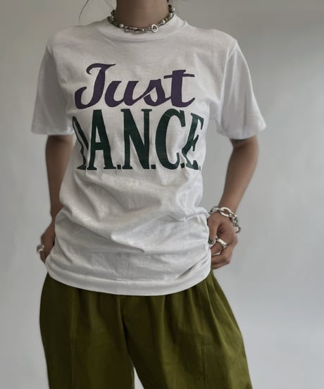 【USED】 T-shirt "Just Dance" / 220827-002