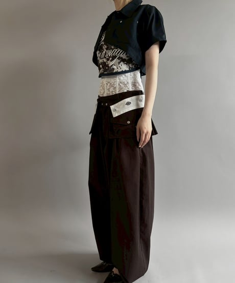 【Chinatsu Aoyama】 RE Apron / 260702-017