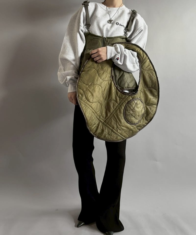 RE;CIRCLE】 RE Liner Circular Bag khaki / 2510