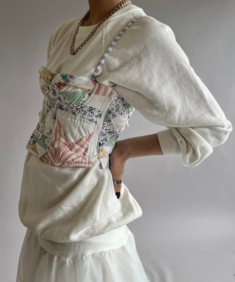 【RE;CIRCLE】 Re Corset Quilt /  240926-007