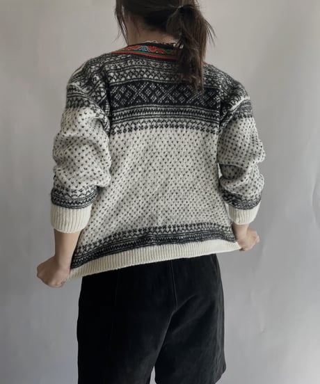 【USED】  Dare Of Norway Tyrolean Knit Cardigan / 221029-019