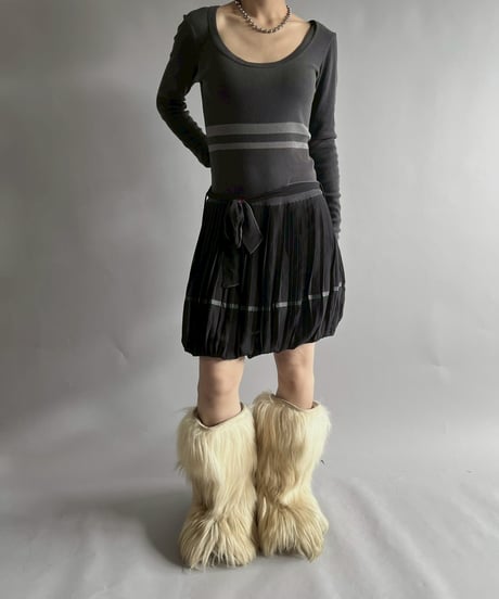 【USED】 Balloon Hem One-Piece  /251014-050