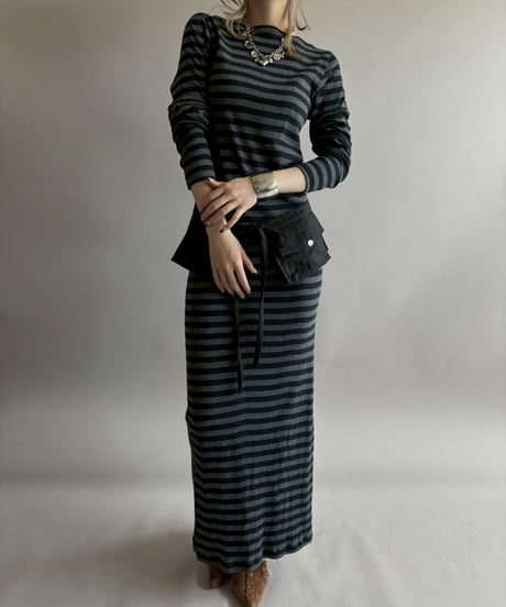【RE;CIRCLE】 Boarder One-Piece /  260420-016