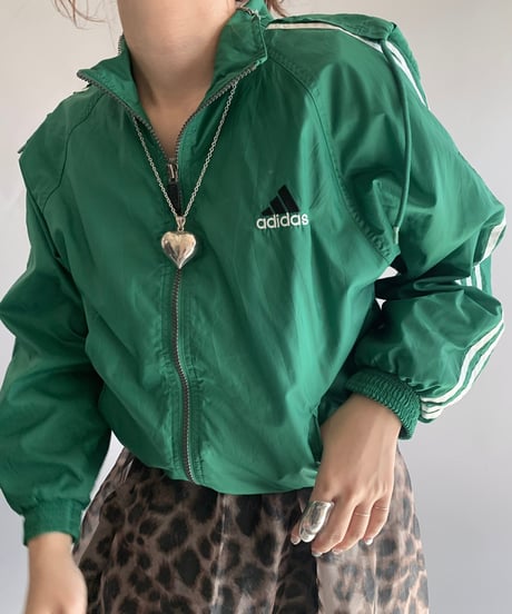 【USED】   90's adidas Nylon Jacket /241116-006