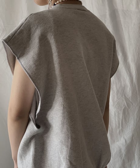 【RE;CIRCLE】 RE No-sleeve Sweat②/210414-007