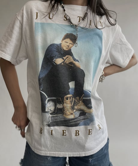 【USED】 Justin Bieber Believe Tour T Shirt / 220806-009