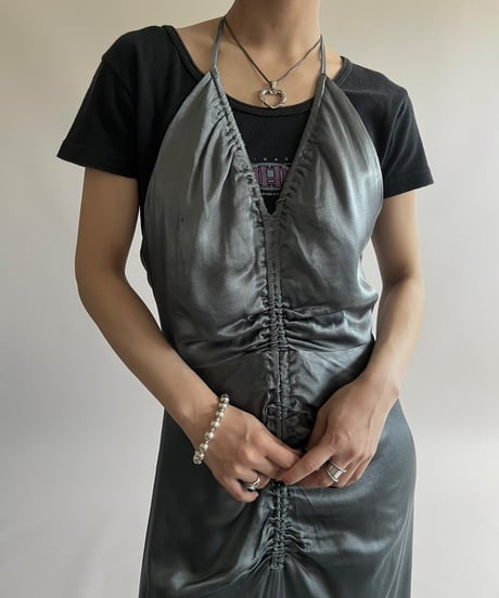 【USED】 Design Camisole Long One-Piece /250426-015
