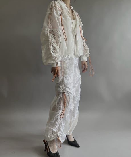 【RE;CIRCLE】 RE White Patch Blouson / 240509-009