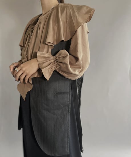 【USED】  Silk Shirt / 221015-001