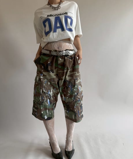 【USED】 90's Hanes Microsoft DAD T-Shirt / 250719-009
