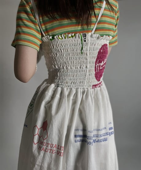 【RE;CIRCLE】 RE Eco Bag Camisole One-piece ③ /220407-003
