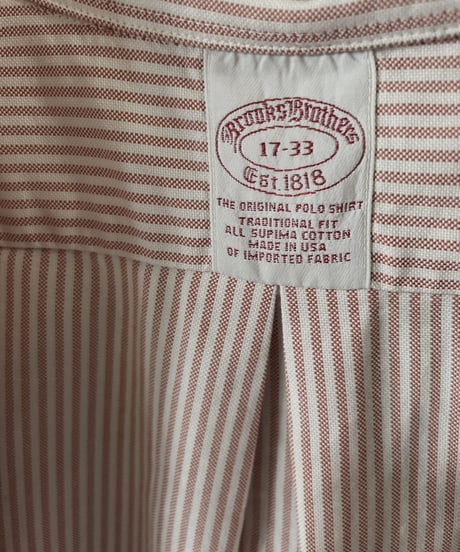 【USED】 Brooks Brothers L/S Strip Shirt /230608-004