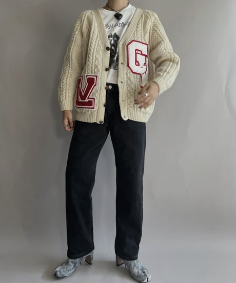 【RE;CIRCLE】 RE Wappen Alan Knit Cardigan / 221103-001